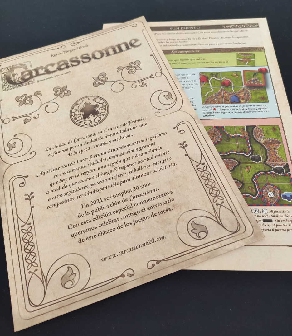 Carcassonne Reglamento